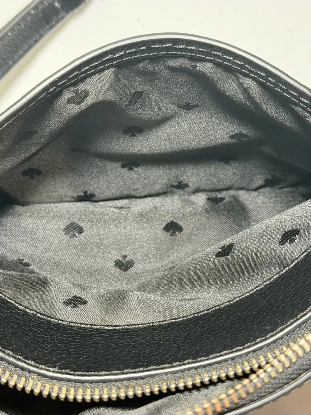 Kate Spade New York Jeanne  Black Leather Crossbody Shoulder Bag